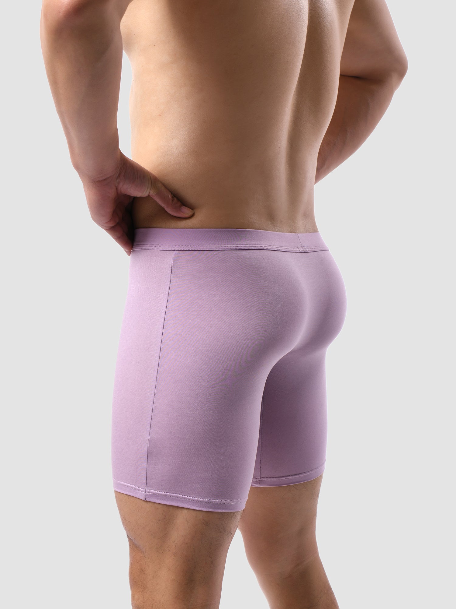 Second Skin Lyocell Boxer Brief with Dual-Fly 7"