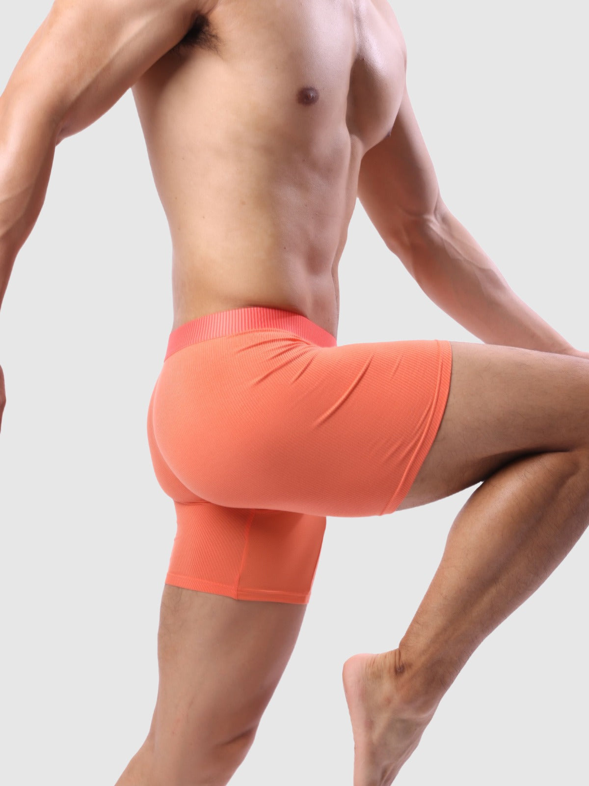 Second Skin Luxe Rib Boxer Brief 6"