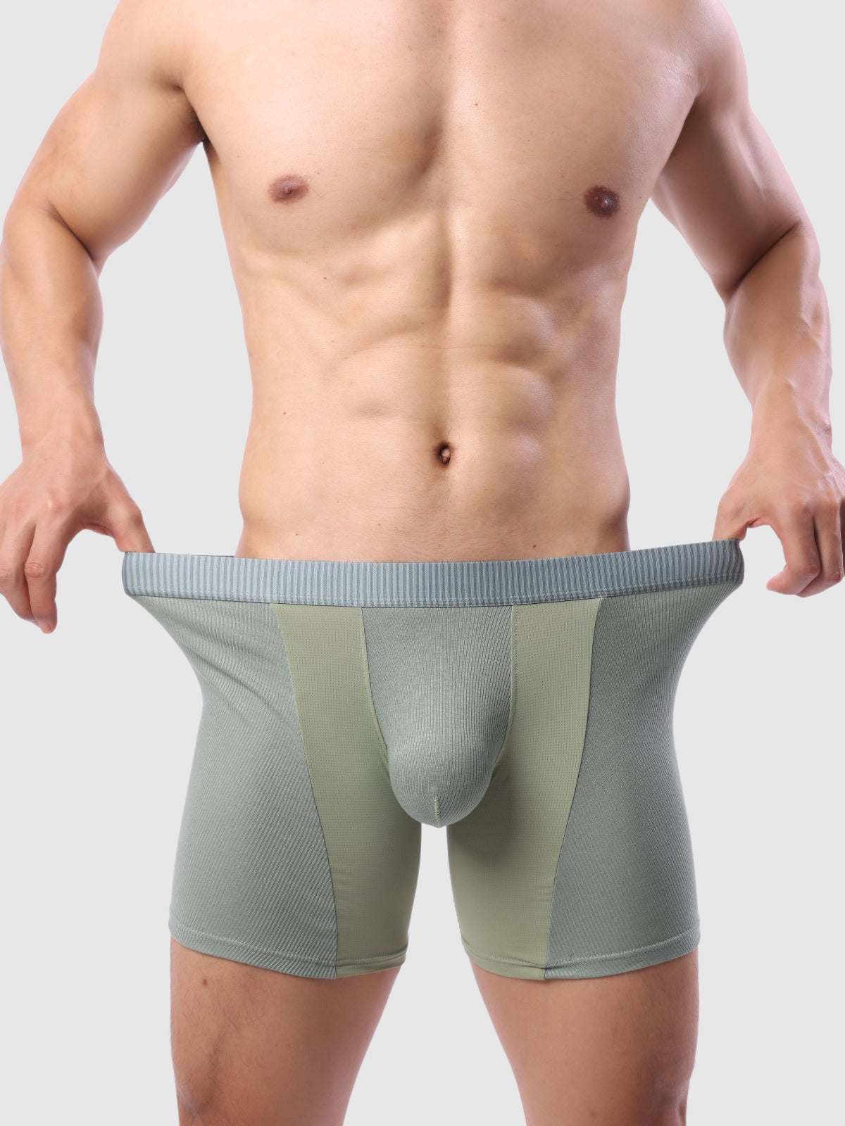 Second Skin Luxe Rib Boxer Brief 6"