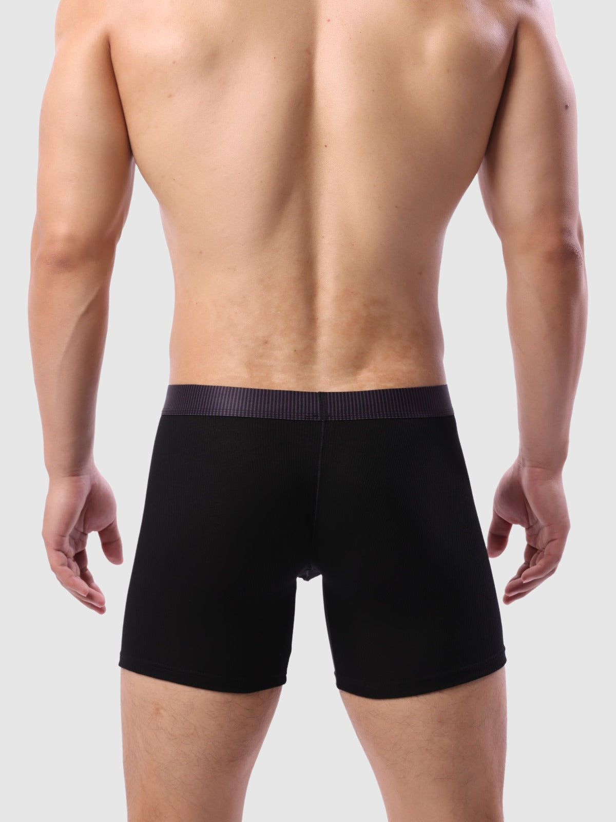Second Skin Luxe Rib Boxer Brief 6"