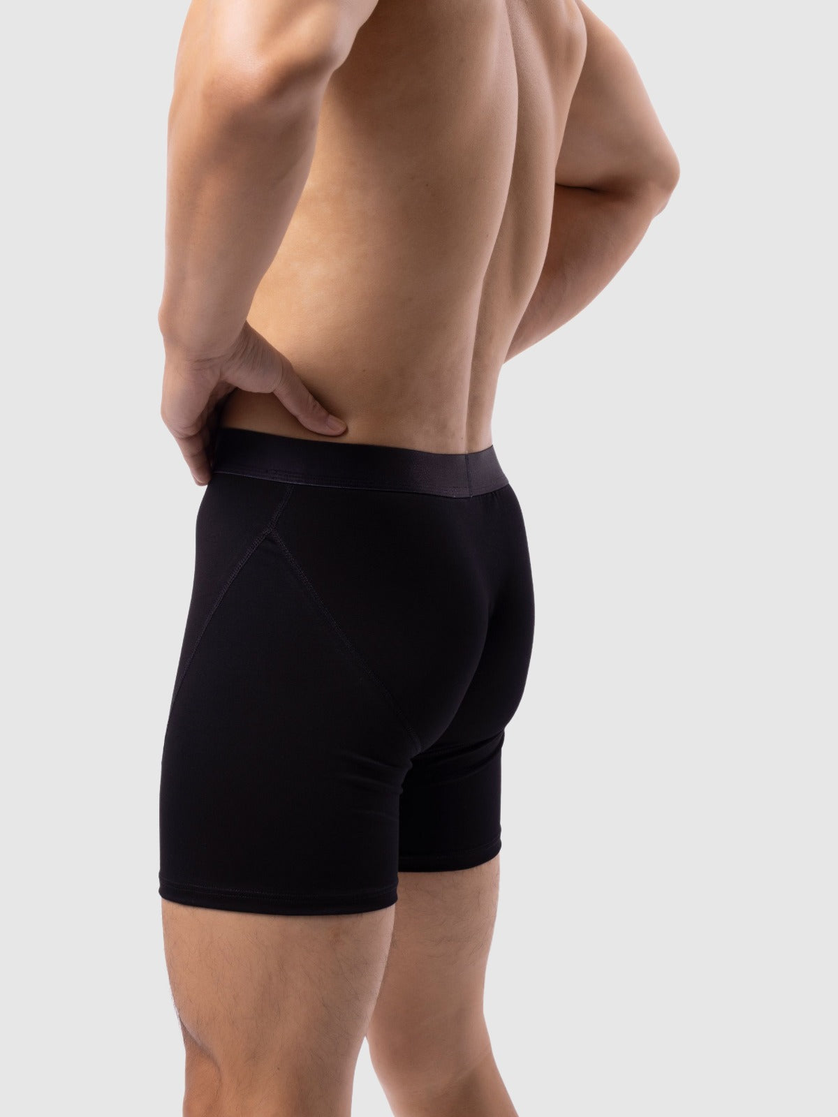 Cool Cotton Horizontal Fly Boxer Brief 5"