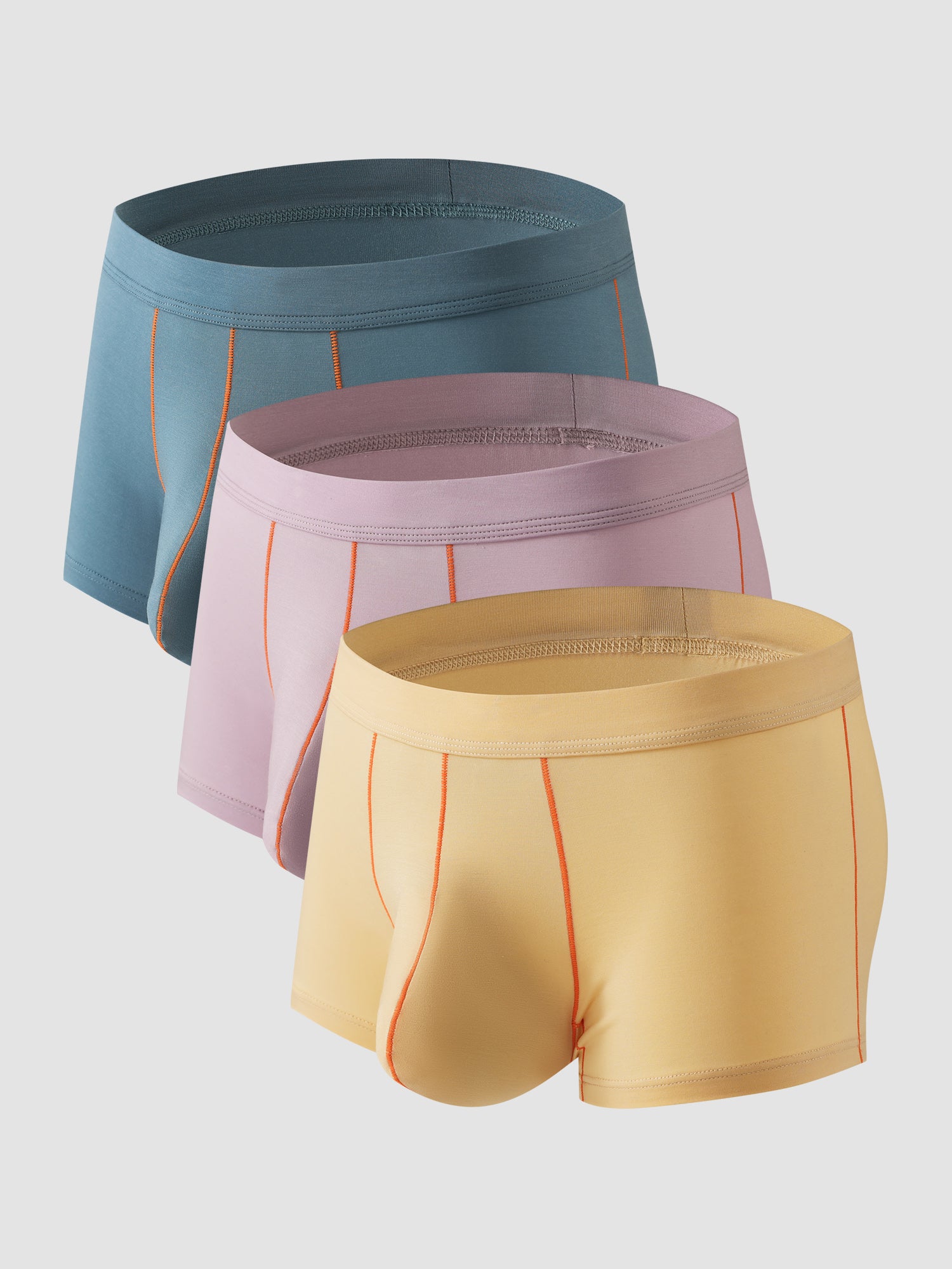 Second Skin Lyocell Trunks 3" (3-Pack)