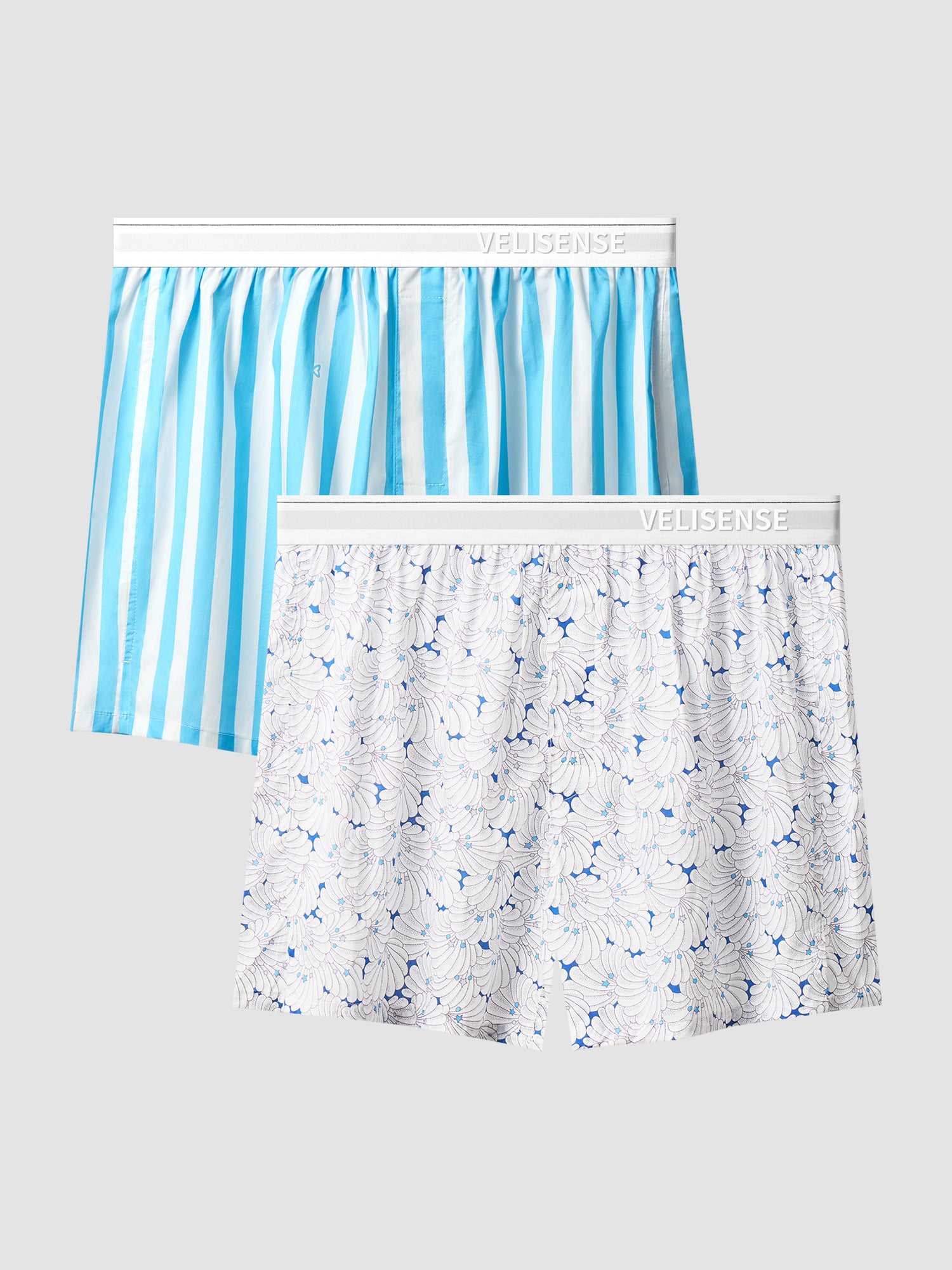 100% Organic Cotton Boxer with Button Fly (2-Pack)