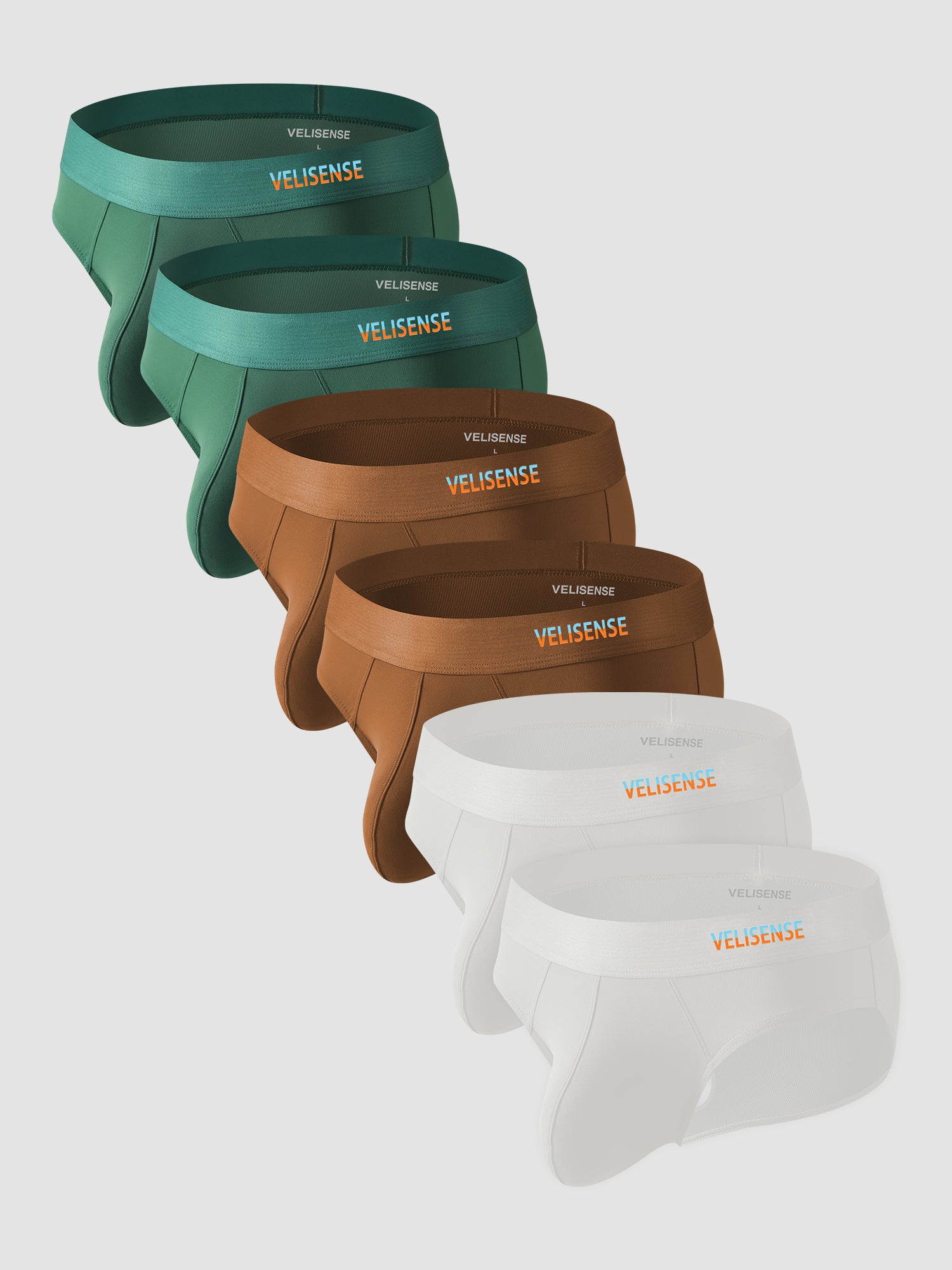 Second Skin V-Space™ Pouch Briefs (6-Pack)