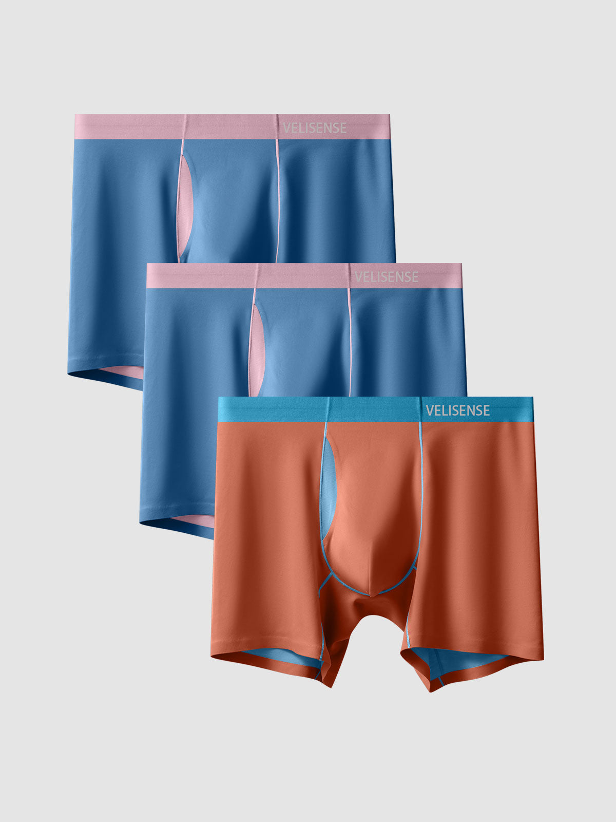 Second Skin Luxurious Modal Boxer Brief 6" (3-Pack)
