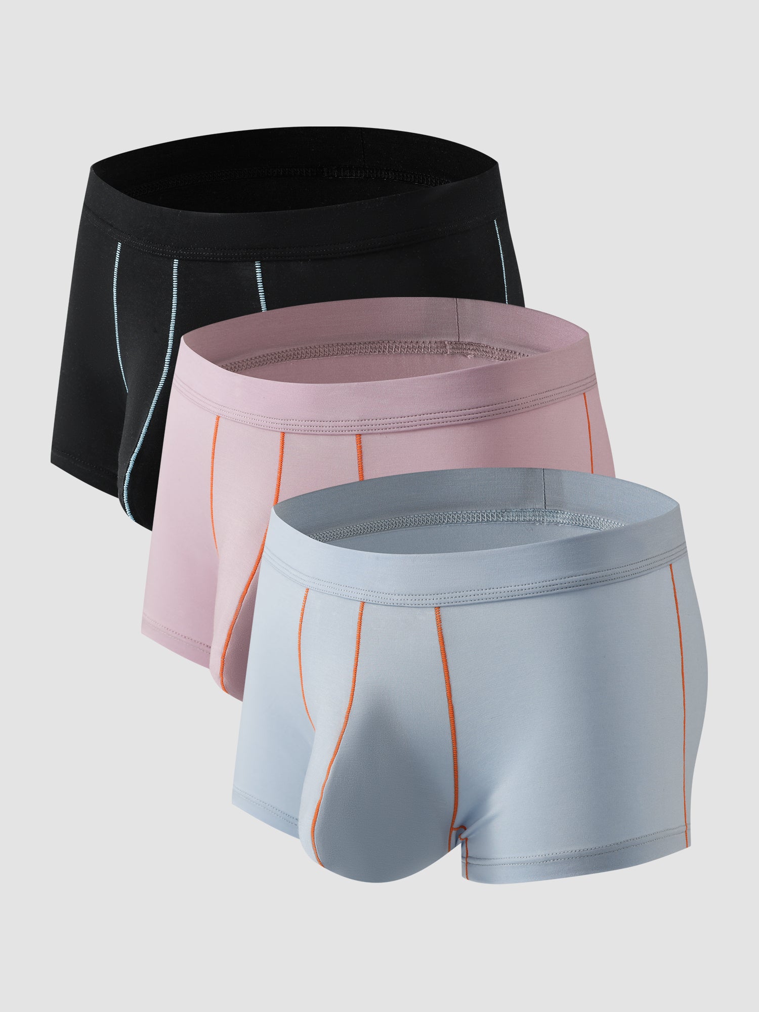 Second Skin Lyocell Trunks 3" (3-Pack)