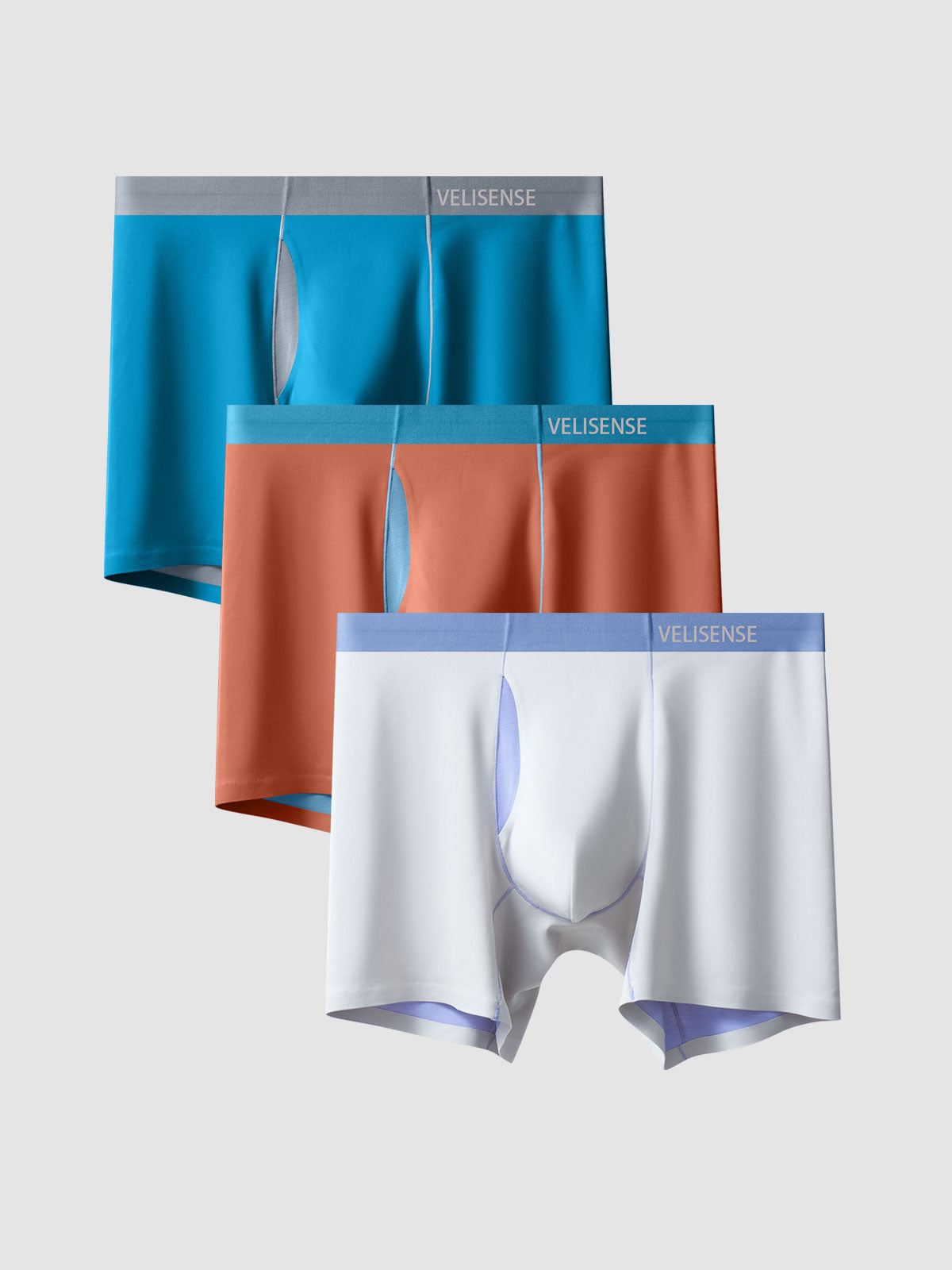 Second Skin Luxurious Modal Boxer Brief 6" (3-Pack)