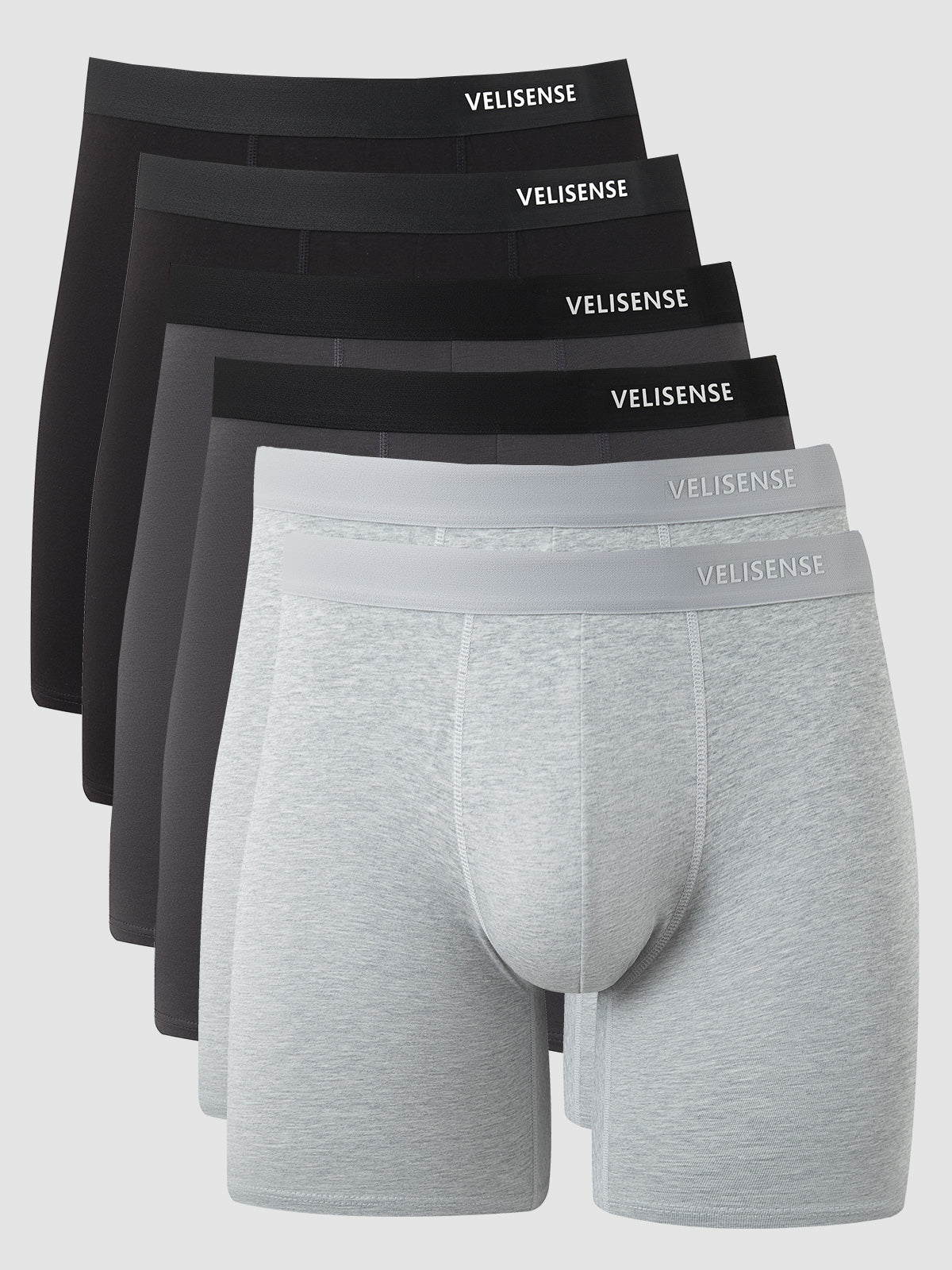 Organic Cotton Boxer Brief 8" (6-Pack)