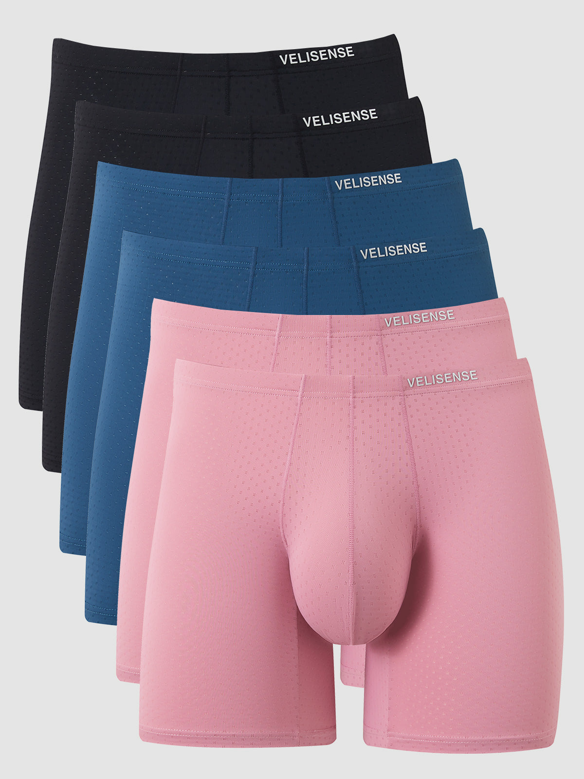 Air Mid-Length Boxer Brief 6" (6-Pack)