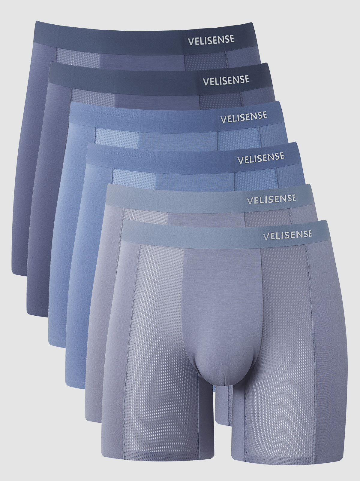 Modal Air Mid-Length Boxer Brief 6" (6-Pack)