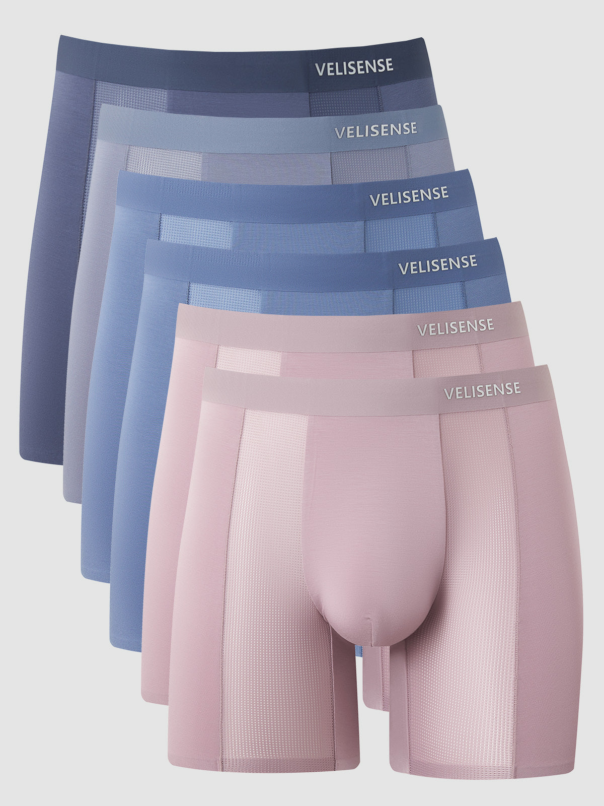 Modal Air Mid-Length Boxer Brief 6" (6-Pack)