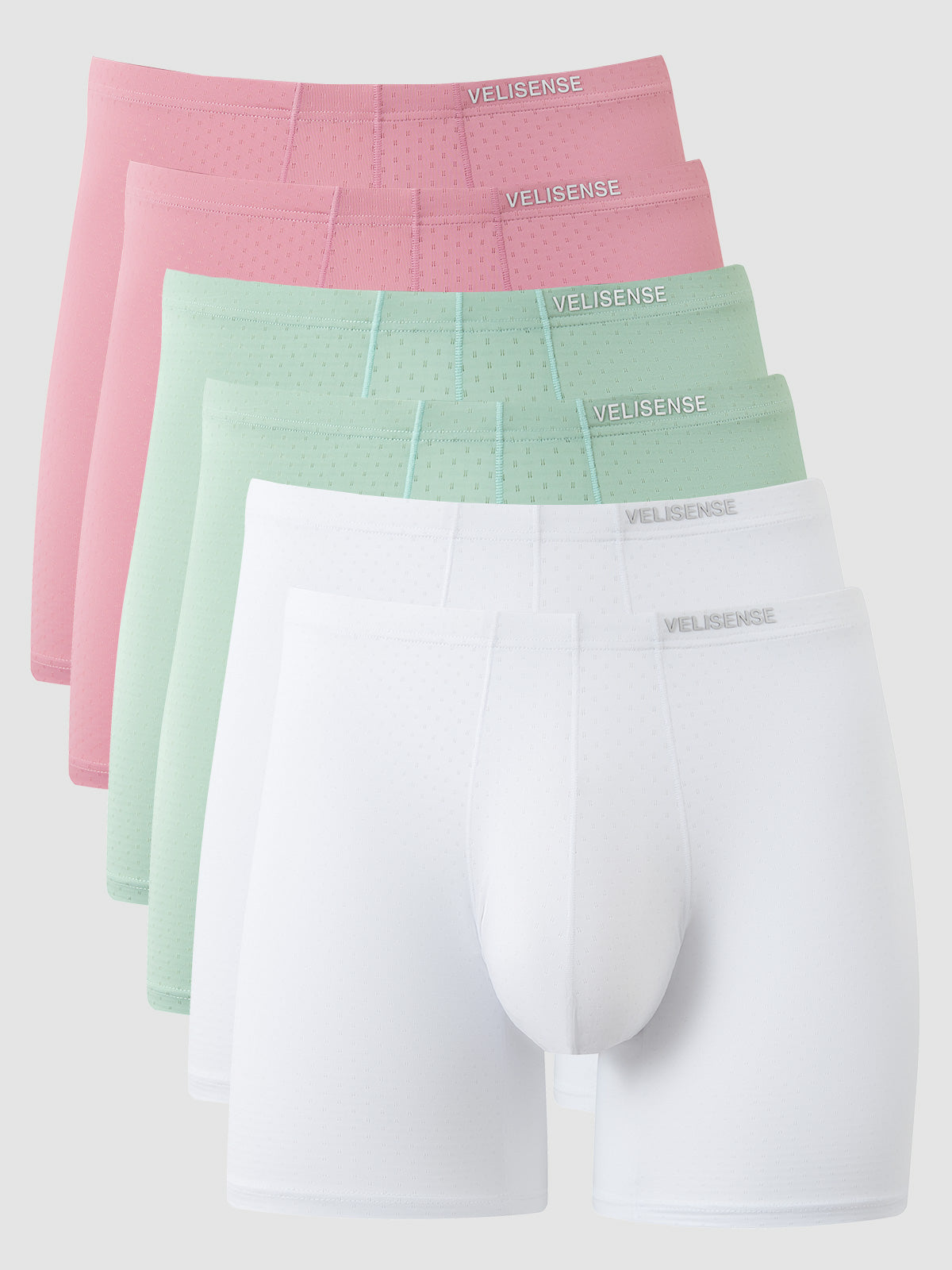 Air Mid-Length Boxer Brief 6" (6-Pack)