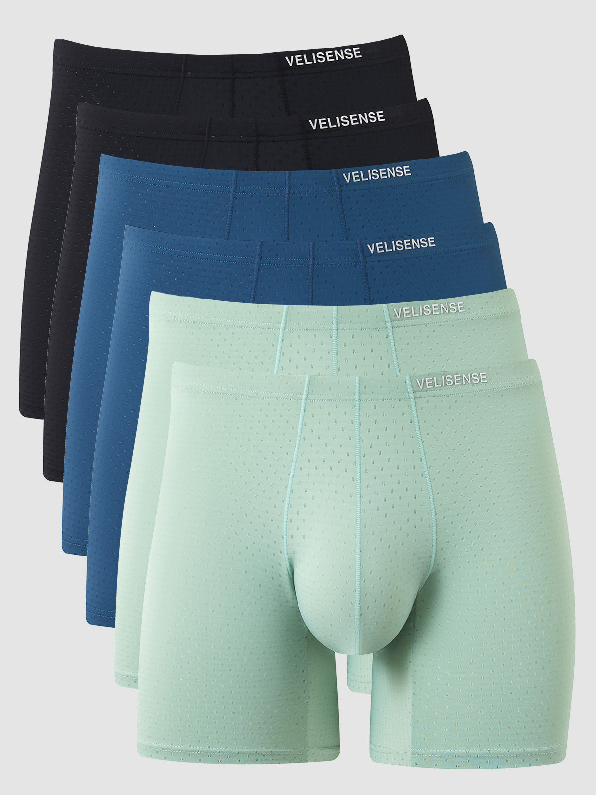 Air Mid-Length Boxer Brief 6" (6-Pack)