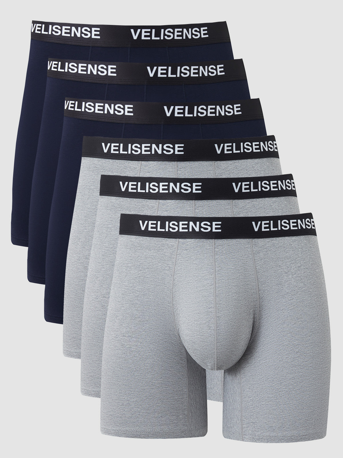 Cool Cotton Mid-Length Boxer Brief 6" (6-Pack)