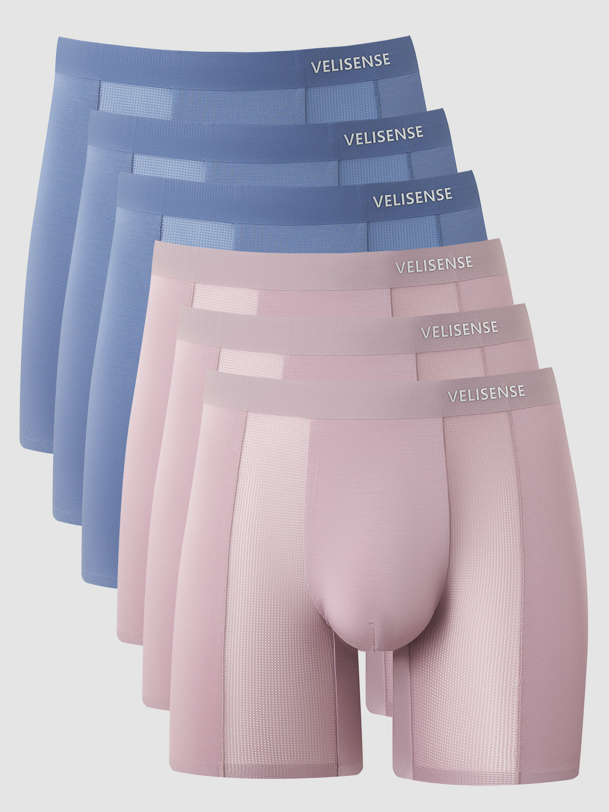 Modal Air Mid-Length Boxer Brief 6" (6-Pack)