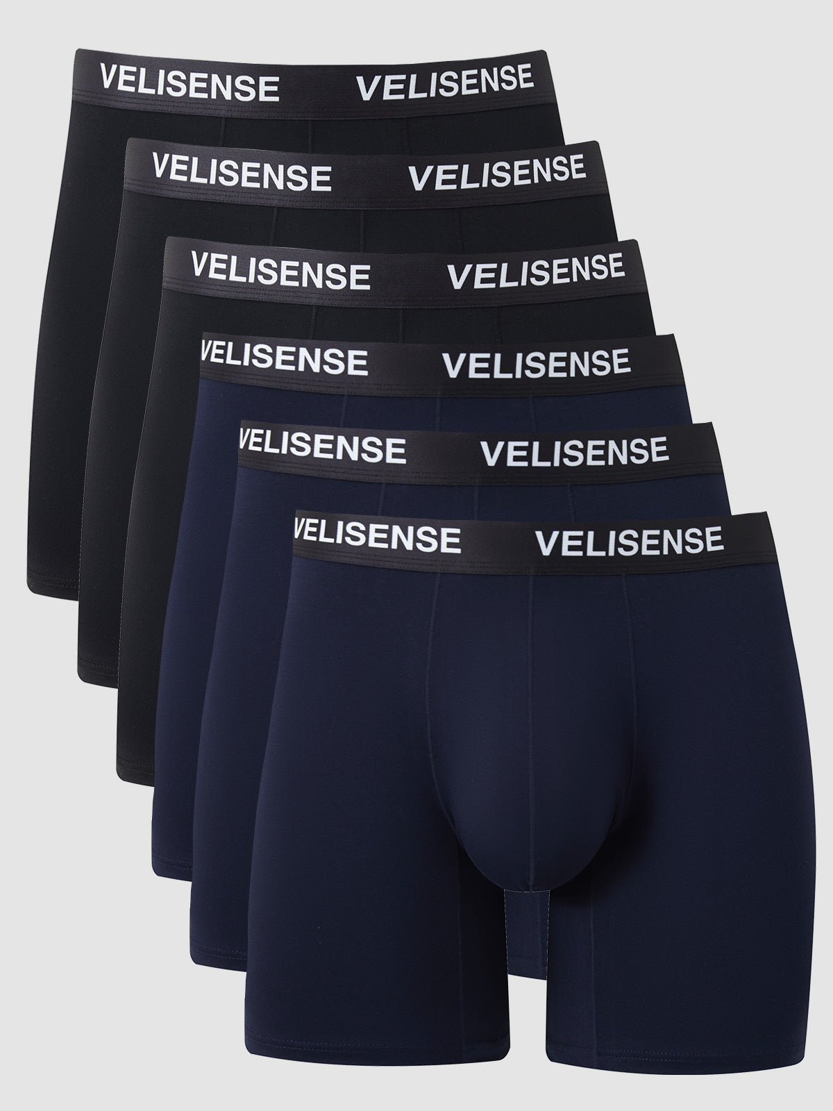 Cool Cotton Mid-Length Boxer Brief 6" (6-Pack)