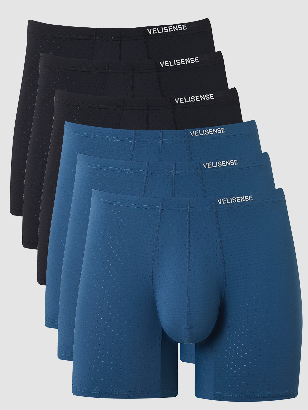 Air Mid-Length Boxer Brief 6" (6-Pack)