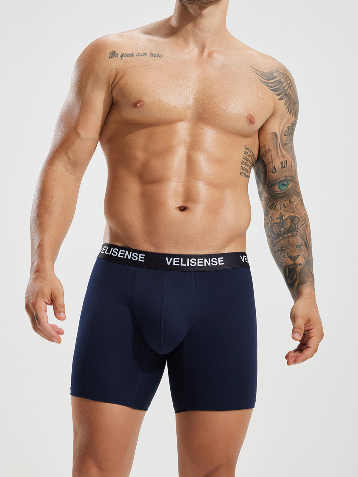 Cool Cotton Mid-Length Boxer Brief 6" (6-Pack)