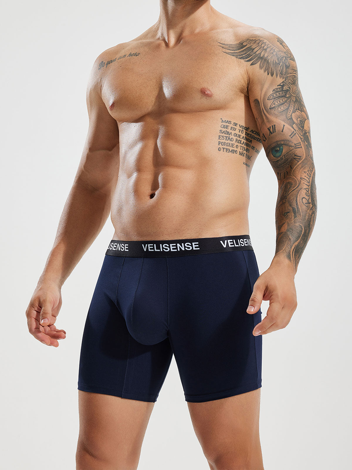 Cool Cotton Mid-Length Boxer Brief 6"