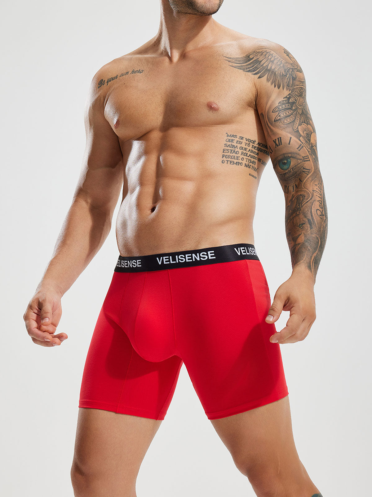 Cool Cotton Mid-Length Boxer Brief 6" (3-Pack)