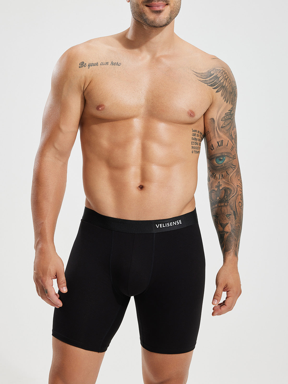 Organic Cotton Boxer Brief 8" (3-Pack)
