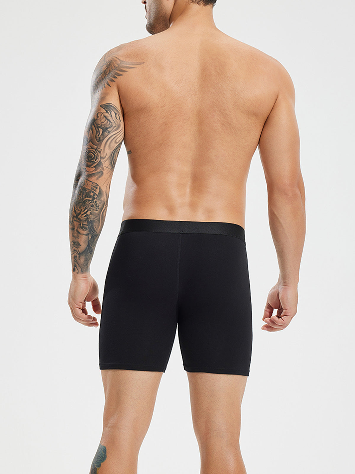 Combed Cotton Boxer Brief With Fly 6" (6-Pack)