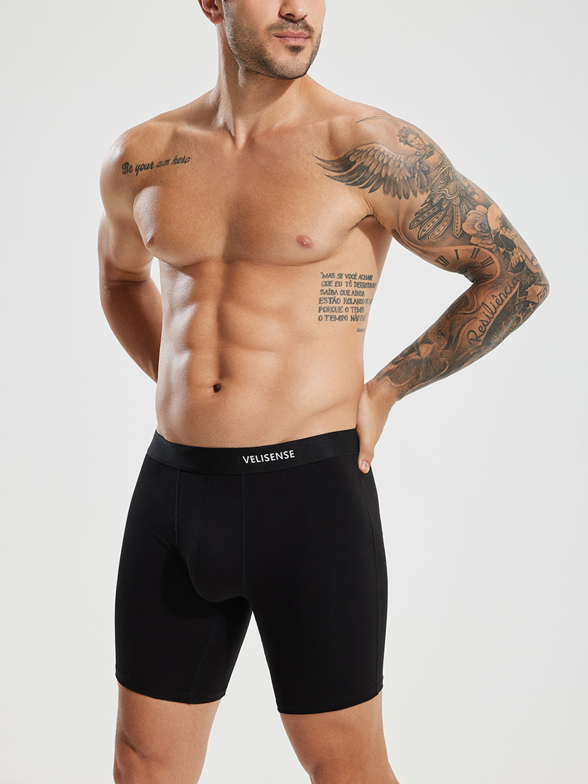 Organic Cotton Boxer Brief 8"