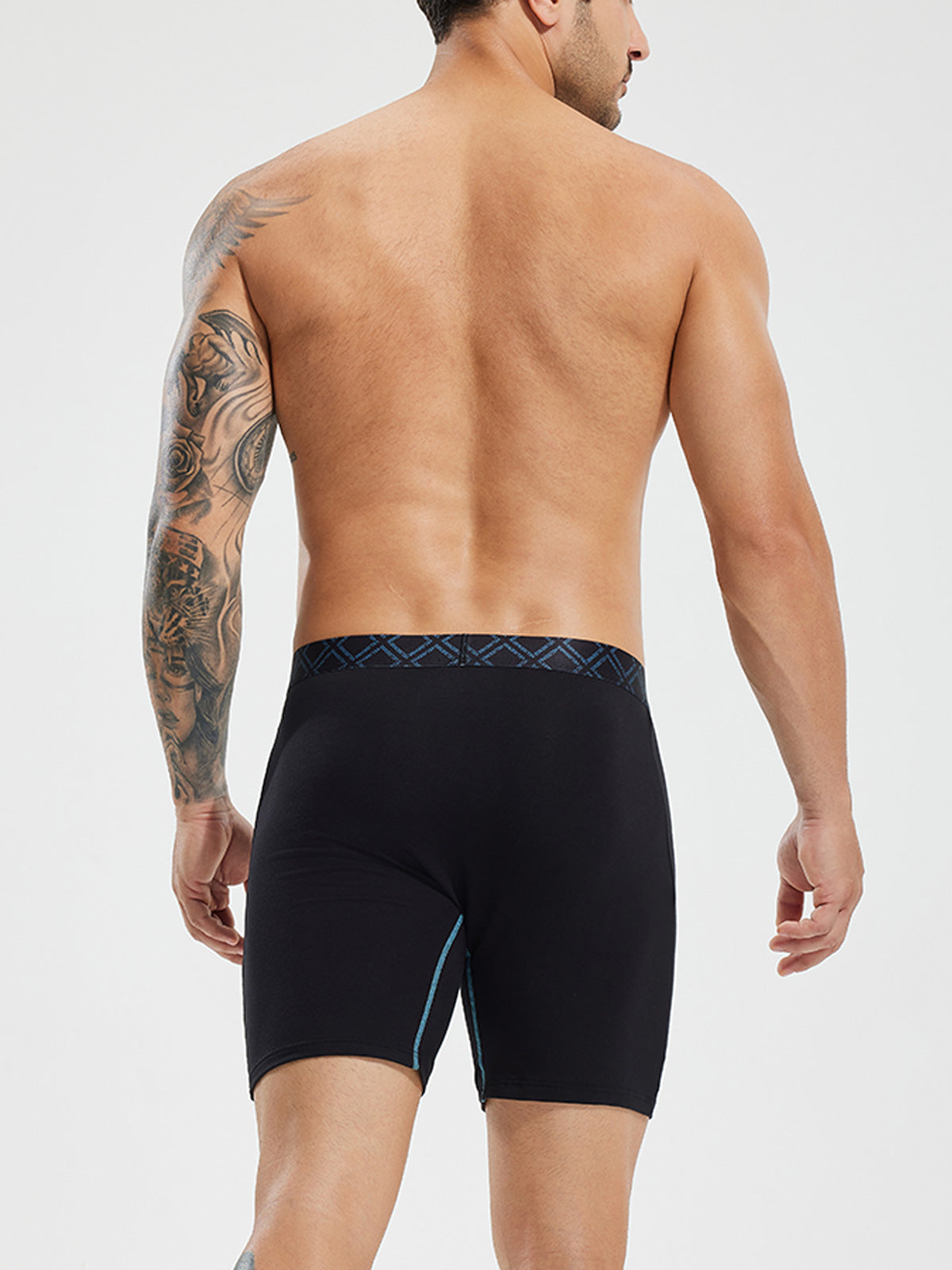Second Skin Mid-Length Boxer Brief 6" (3-Pack)