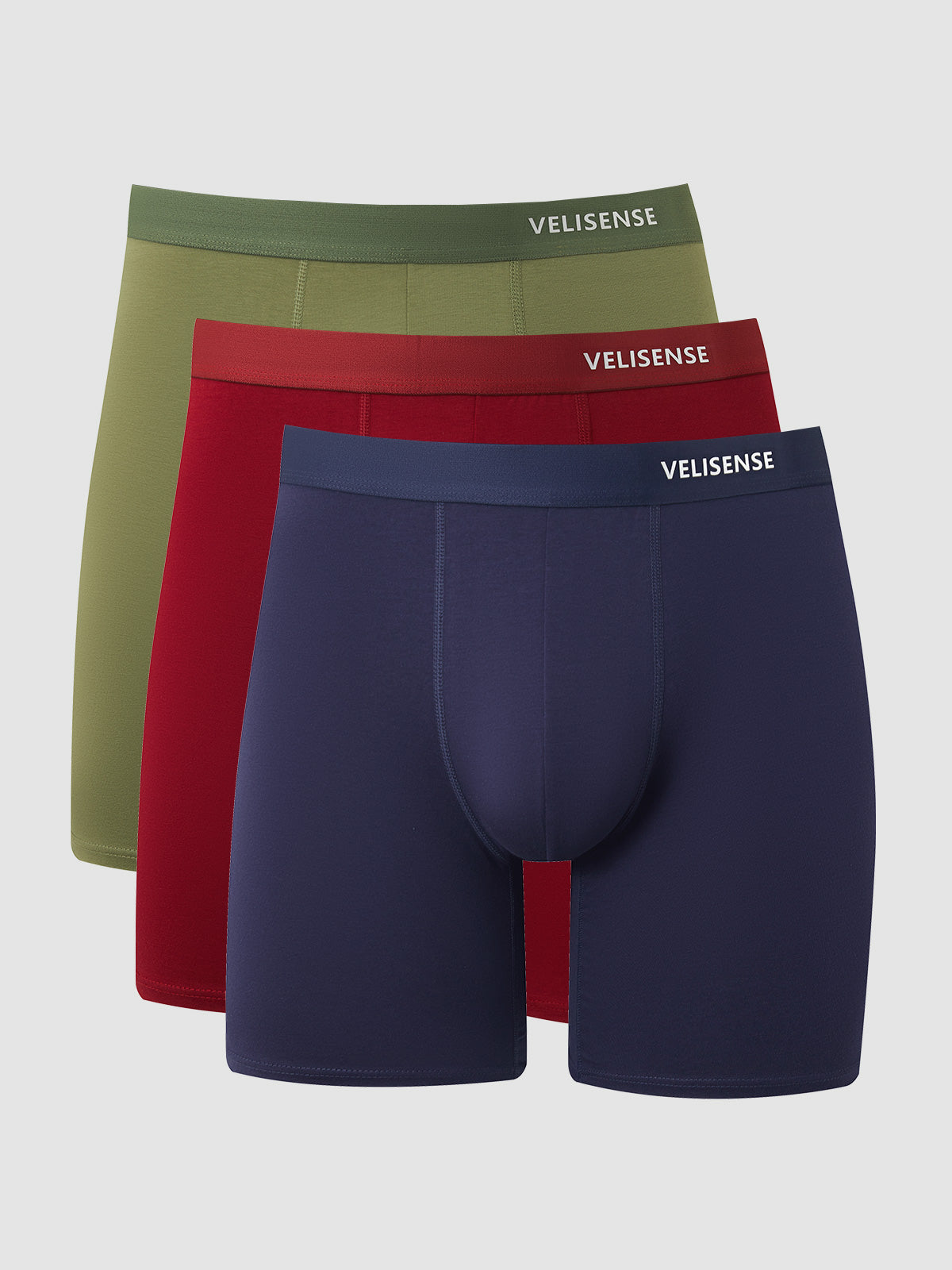 Organic Cotton Boxer Brief 8" (3-Pack)