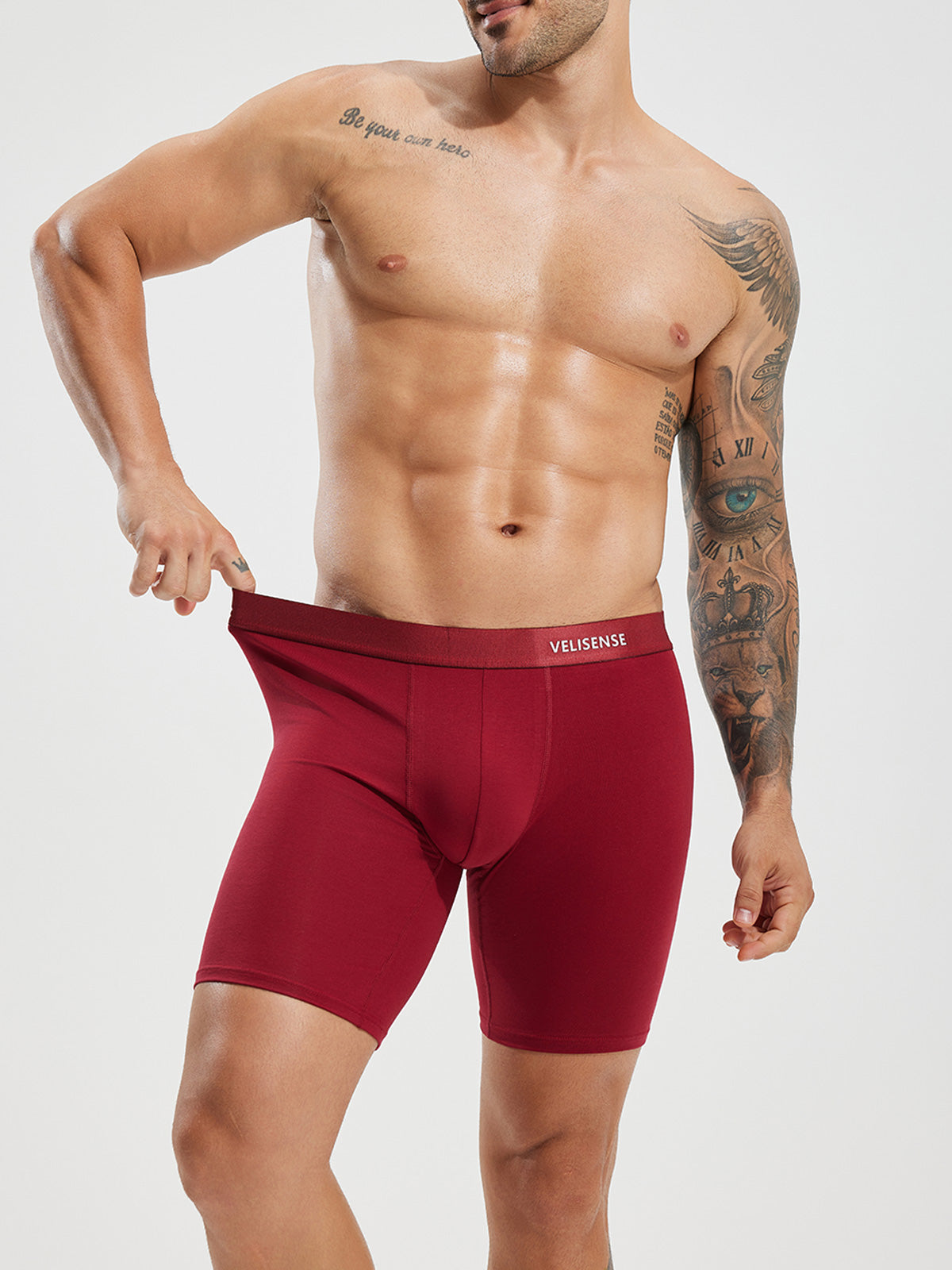 Organic Cotton Boxer Brief 8" (3-Pack)