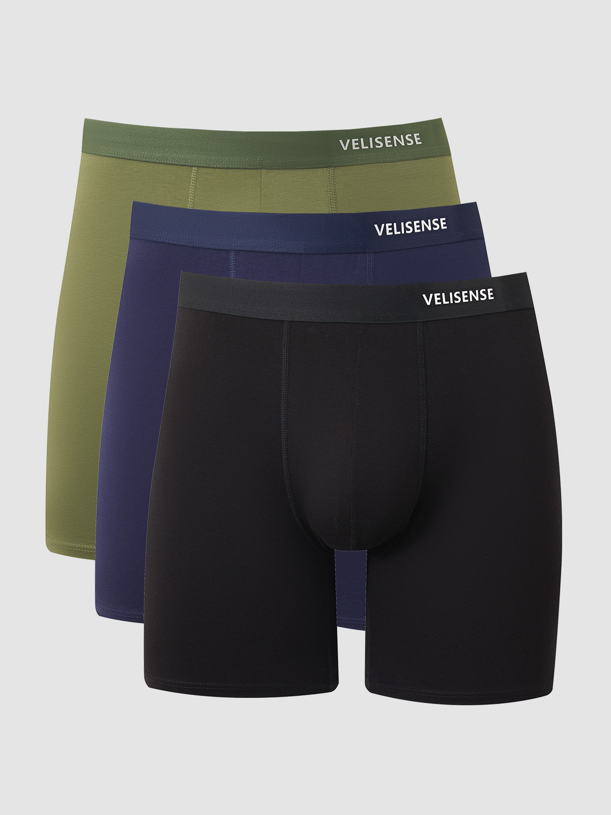 Organic Cotton Boxer Brief 8" (3-Pack)