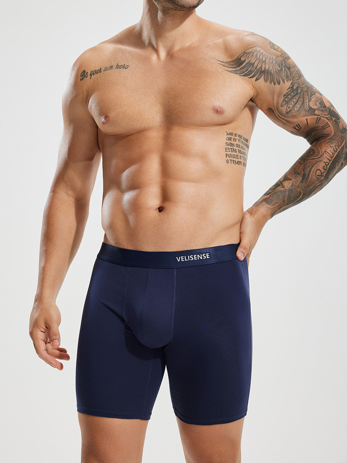 Organic Cotton Boxer Brief 8"