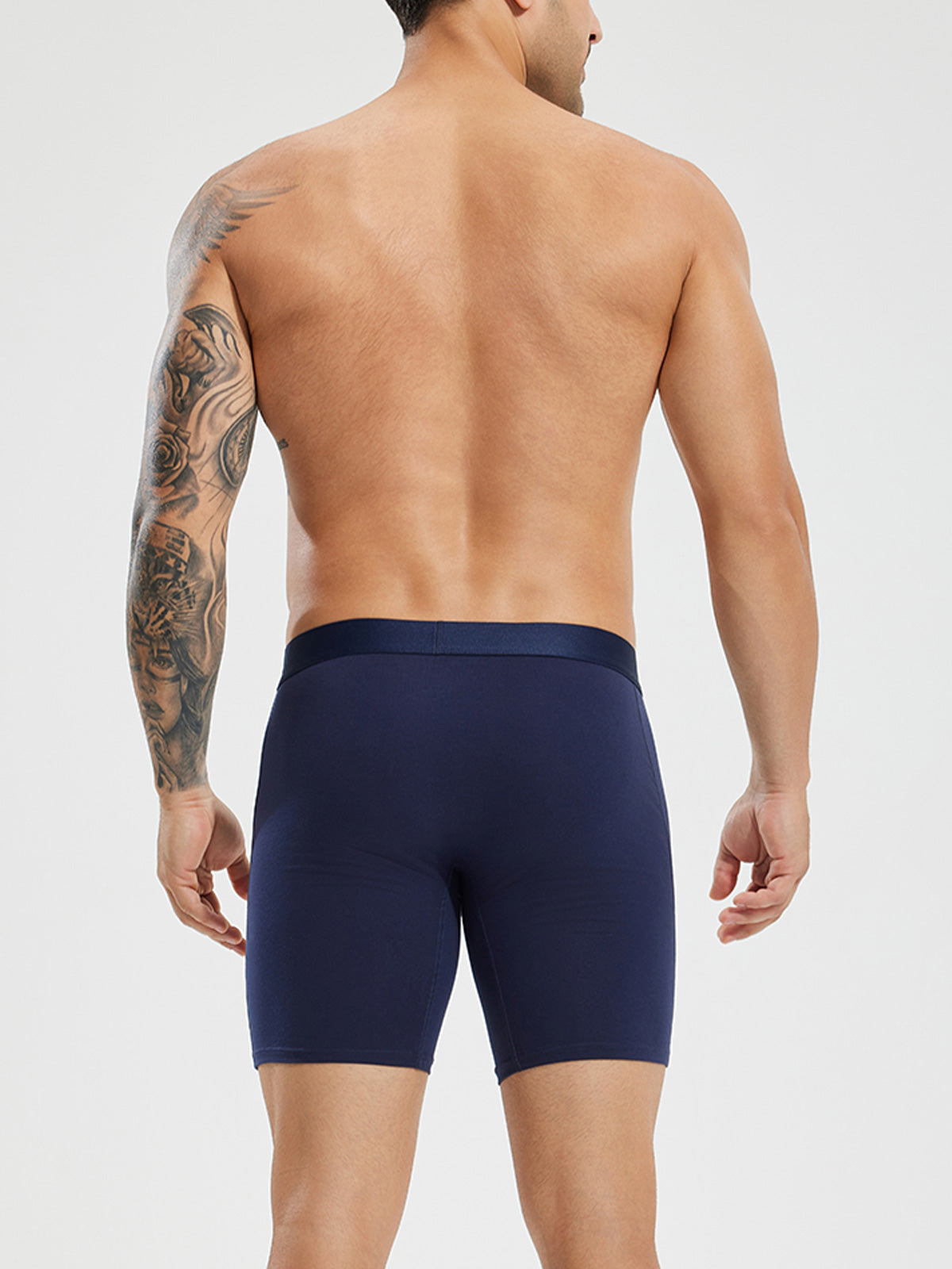 Organic Cotton Boxer Brief 8" (3-Pack)