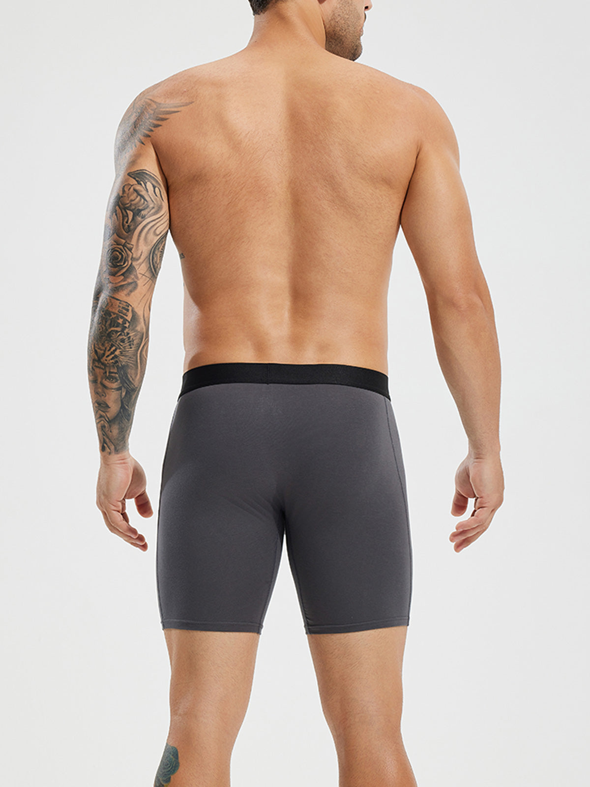 Organic Cotton Boxer Brief 8" (6-Pack)