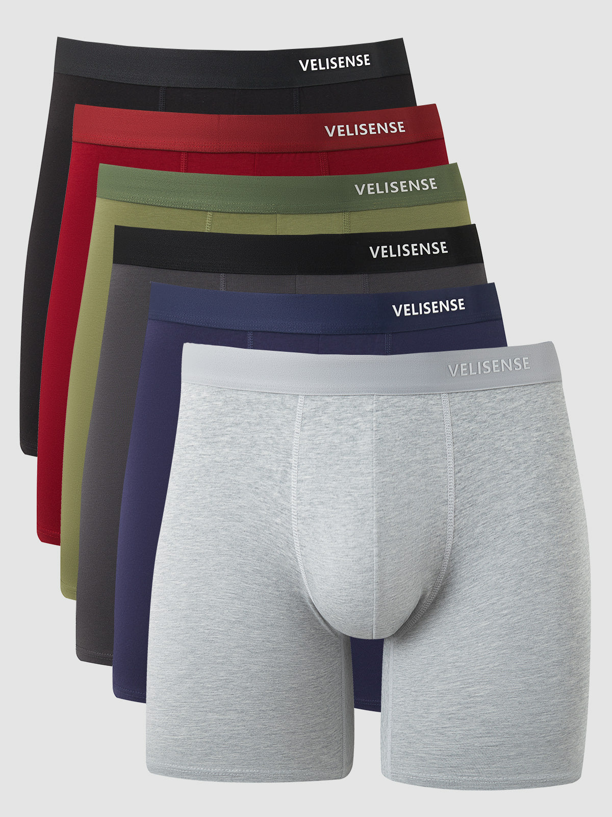 Organic Cotton Boxer Brief 8" (6-Pack)
