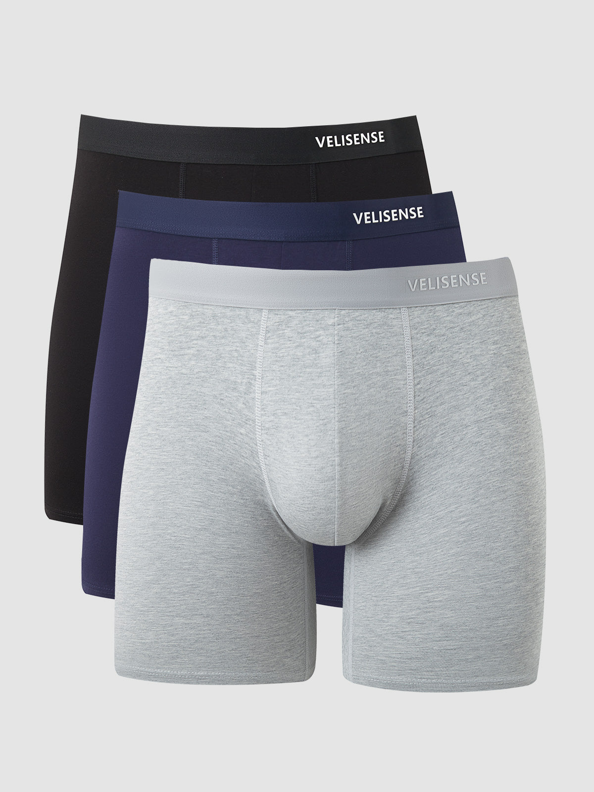 Organic Cotton Boxer Brief 8" (3-Pack)