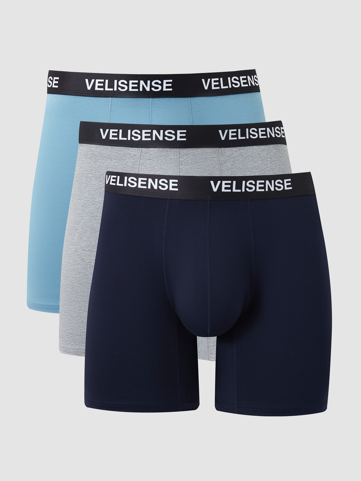Cool Cotton Mid-Length Boxer Brief 6" (3-Pack)