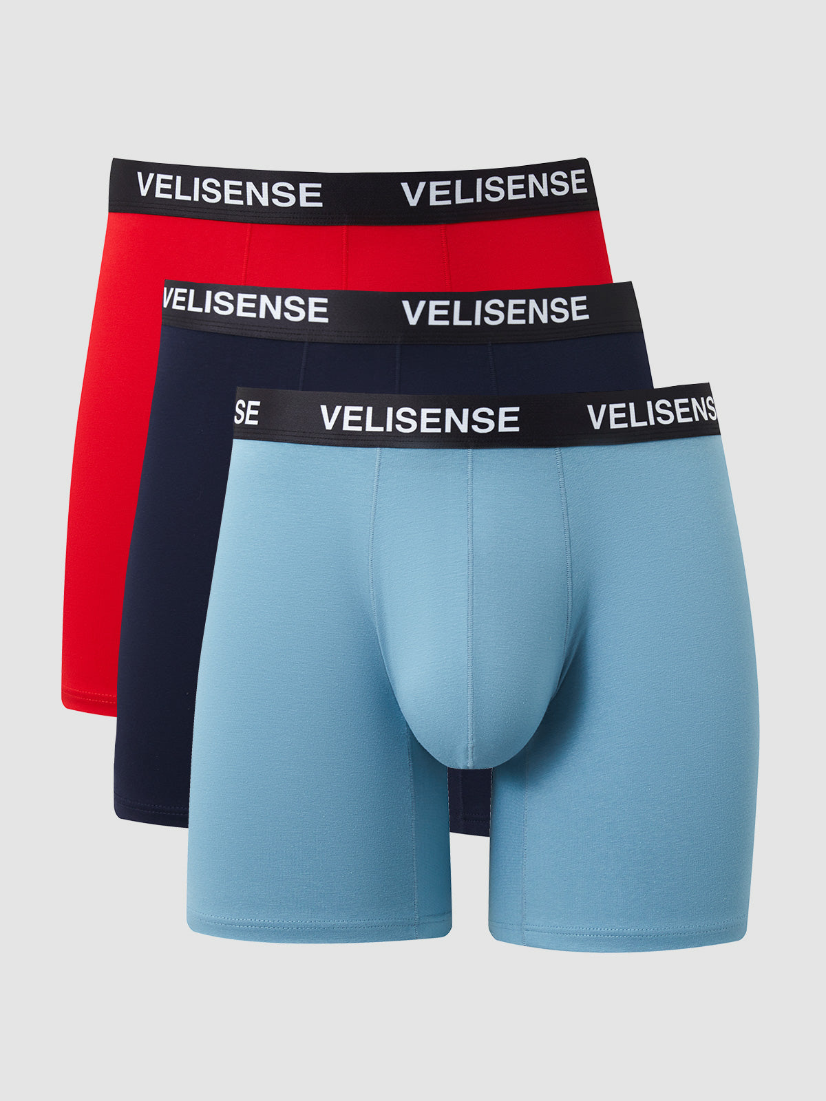 Cool Cotton Mid-Length Boxer Brief 6" (3-Pack)