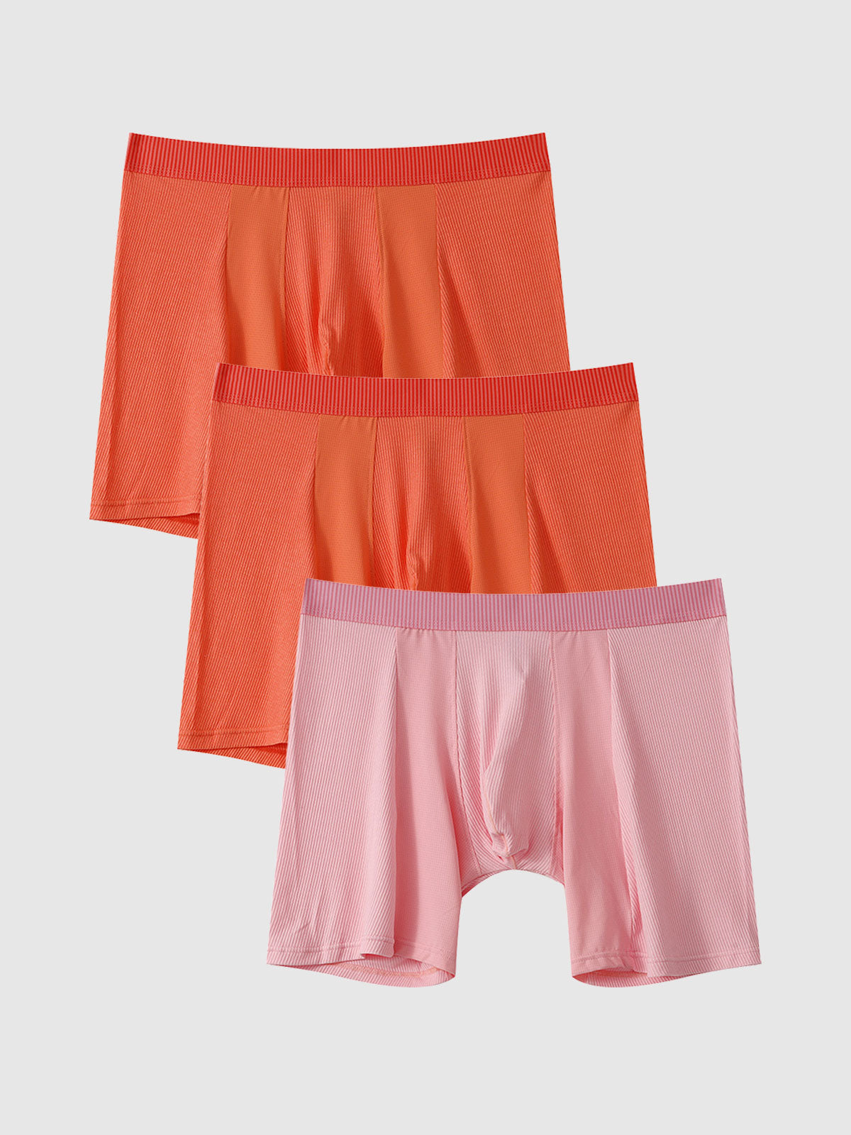 Second Skin Luxe Rib Boxer Brief 6" (3-Pack)