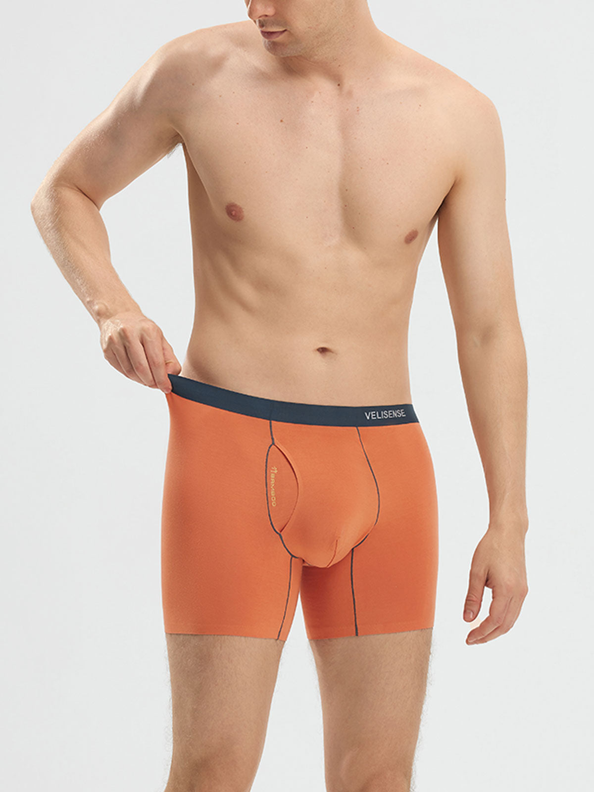 Second Skin Ultra-Soft Bamboo Boxer Brief 5" (6-Pack)