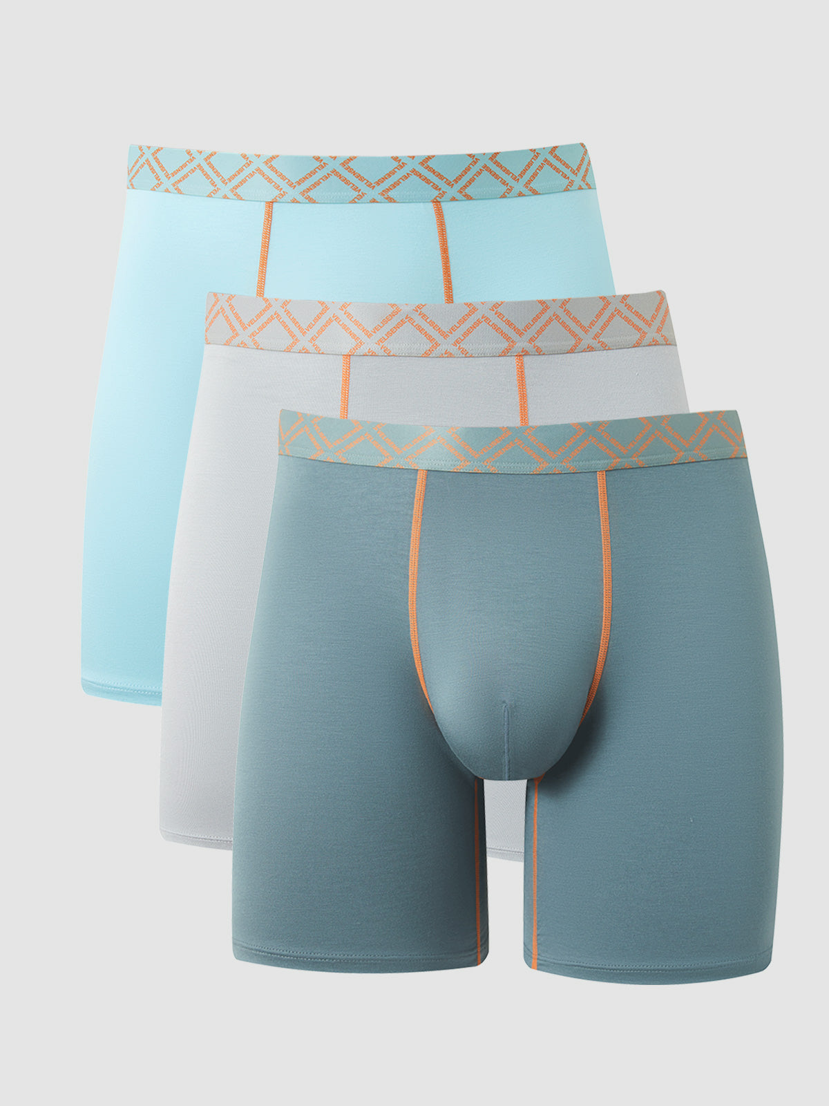 Second Skin Bamboo Boxer Brief 6" (3-Pack)