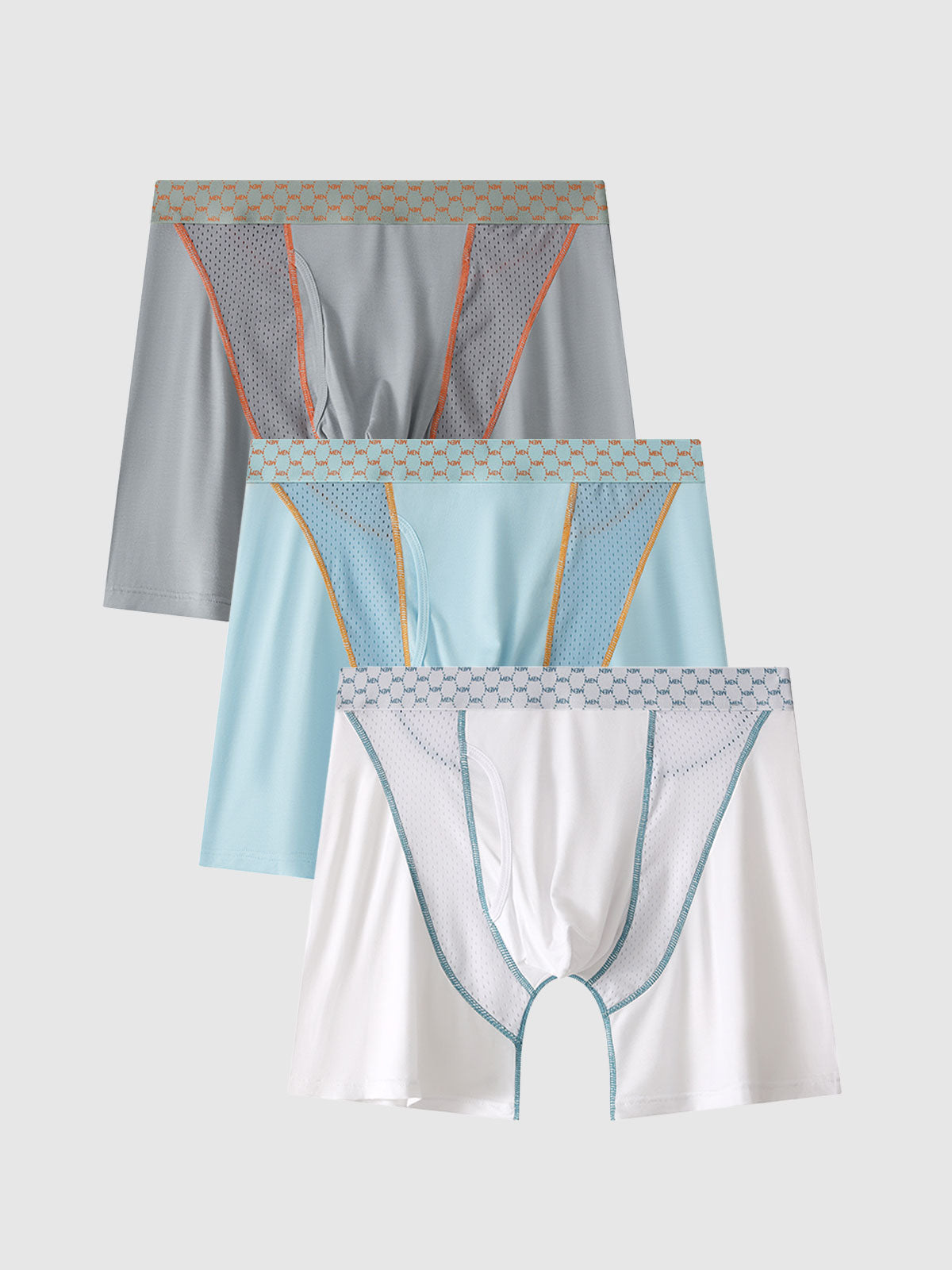 Second Skin Silk Soft Boxer Brief 6" (3-Pack)