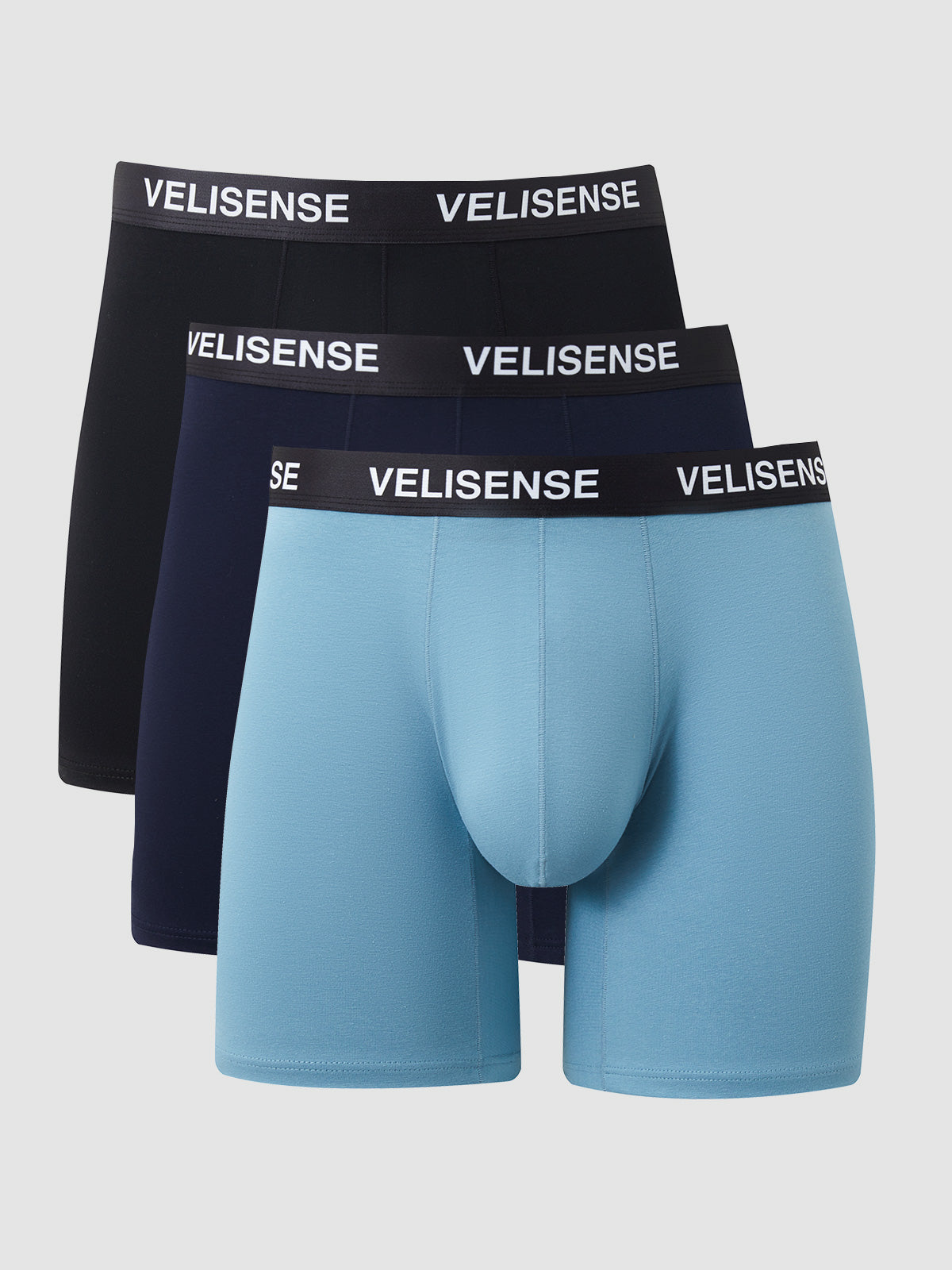 Cool Cotton Mid-Length Boxer Brief 6" (3-Pack)