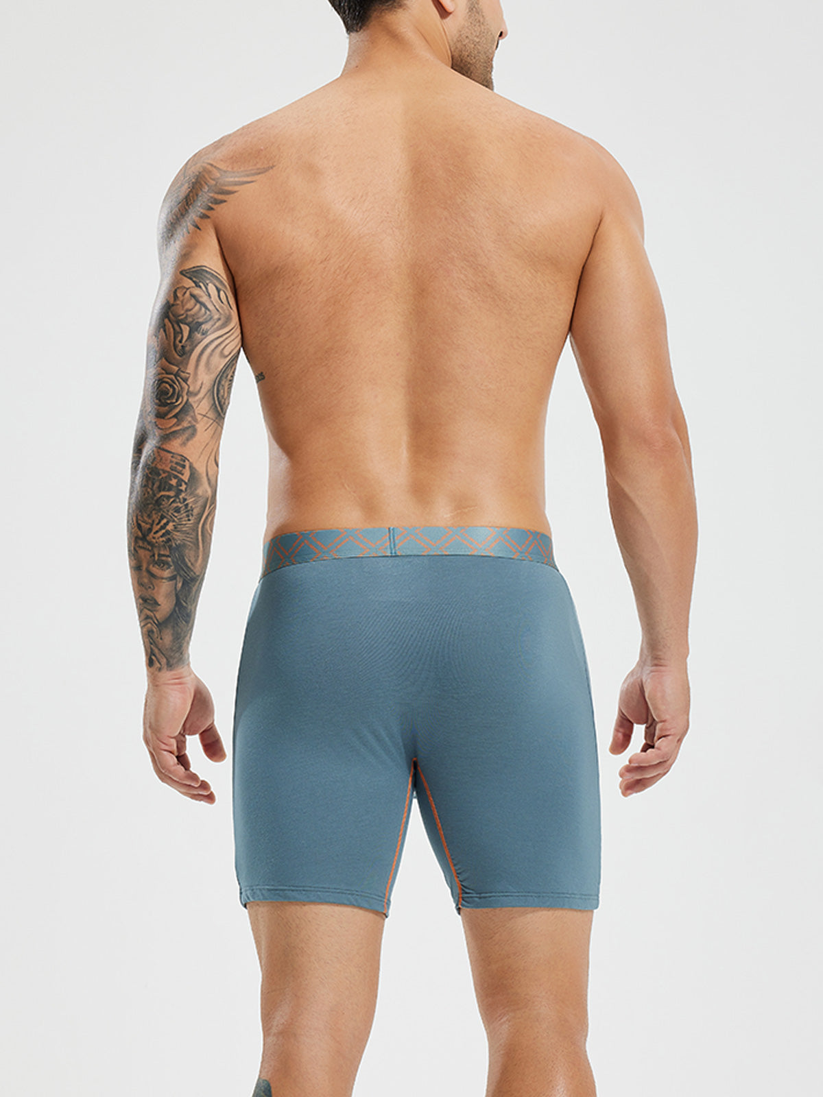 Second Skin Mid-Length Boxer Brief 6" (3-Pack)