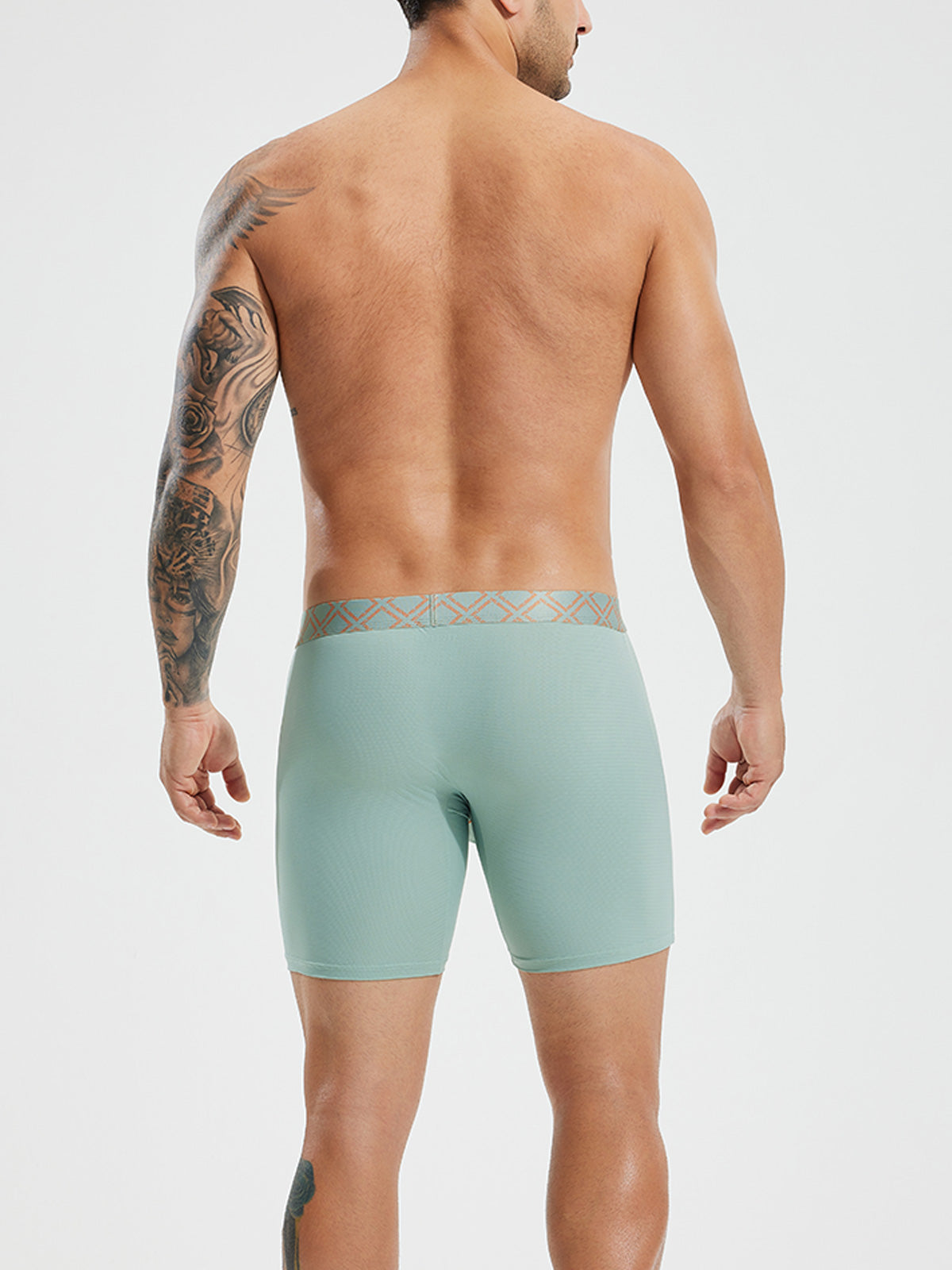 Second Skin Luxe Texture Boxer Brief 8" (6-Pack)