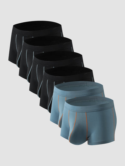 Second Skin Lyocell Trunks 3" (6-Pack)