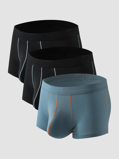 Second Skin Lyocell Trunks 3" (3-Pack)