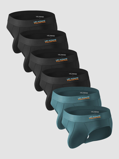 Second Skin V-Space™ Pouch Briefs (6-Pack)