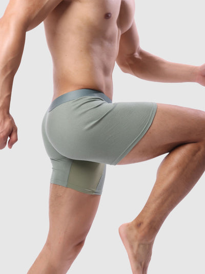 Second Skin Luxe Rib Boxer Brief 6" (6-Pack)