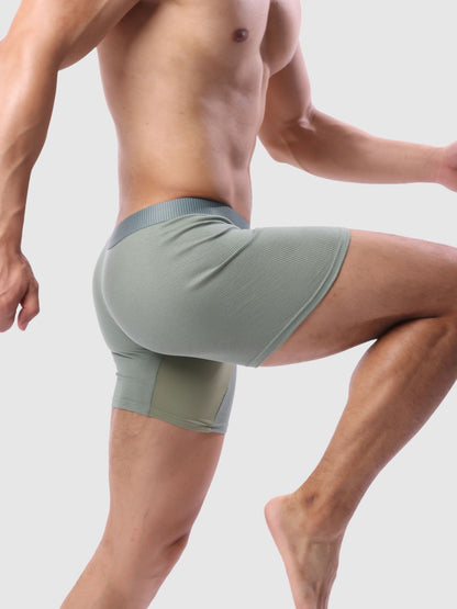 Second Skin Luxe Rib Boxer Brief 6" (3-Pack)